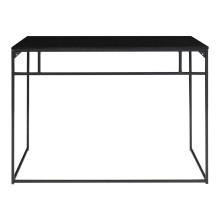 Biurko minimalistyczne Vita 100x45cm czarne House Nordic