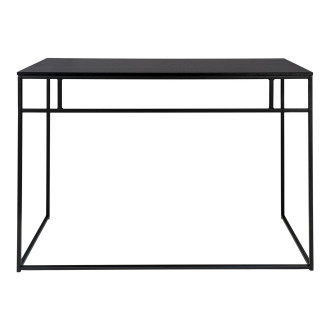Biurko minimalistyczne Vita 100x45cm czarne House Nordic