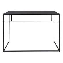 Biurko minimalistyczne Vita 100x45cm dąb / czarny House Nordic