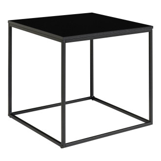Stolik pomocniczy kwadratowy Vita 45x45cm czarny House Nordic