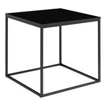 Stolik pomocniczy kwadratowy Vita 45x45cm czarny House Nordic