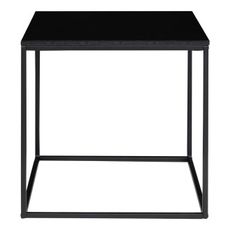 Stolik pomocniczy kwadratowy Vita 45x45cm czarny House Nordic