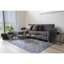 Stolik pomocniczy kwadratowy Vita 45x45cm czarny House Nordic