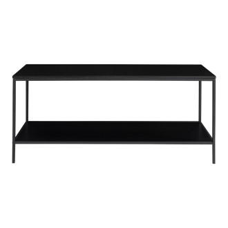 Szafka RTV z półką Vita 100x36cm czarna House Nordic