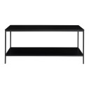 Szafka RTV z półką Vita 100x36cm czarna House Nordic