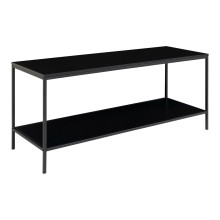 Szafka RTV z półką Vita 100x36cm czarna House Nordic