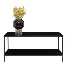Szafka RTV z półką Vita 100x36cm czarna House Nordic