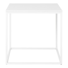 Stolik pomocniczy kwadratowy Vita 45x45cm biały House Nordic