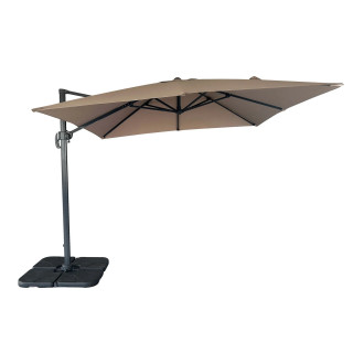 Duży parasol ogrodowy Baza 295x295cm piaskowy House Nordic
