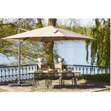 Duży parasol ogrodowy Baza 295x295cm piaskowy House Nordic