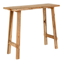 Konsola z drewna tekowego Girona 90x30cm House Nordic