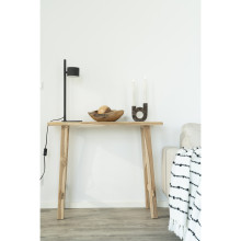 Konsola z drewna tekowego Girona 90x30cm House Nordic