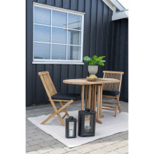 Stół składany z drewna tekowego Huelva 120x60cm House Nordic