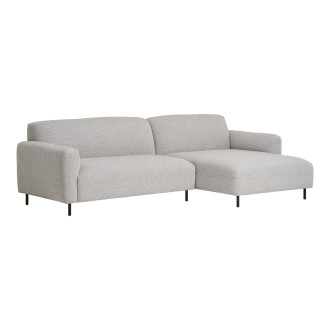 Narożnik - sofa tapicerowana prawa Salvador 265cm jasny szary House Nordic