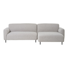 Narożnik - sofa tapicerowana prawa Salvador 265cm jasny szary House Nordic
