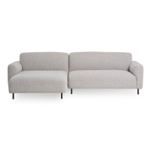 Narożnik - sofa tapicerowana lewa Salvador 265cm jasny szary House Nordic