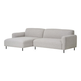 Narożnik - sofa tapicerowana lewa Salvador 265cm jasny szary House Nordic 2