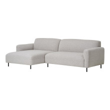 Narożnik - sofa tapicerowana lewa Salvador 265cm jasny szary House Nordic