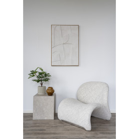 Fotel designerski tapicerowany Sofia piaskowy House Nordic 2