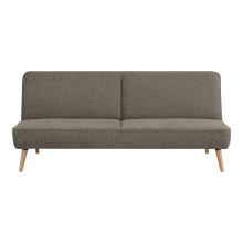Sofa rozkładana na nóżkach Swan 186cm brązowa House Nordic