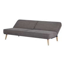 Sofa rozkładana na nóżkach Swan 186cm brązowa House Nordic