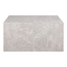 Stolik kawowy bryła Prague 60x80x40cm szary marmur House Nordic