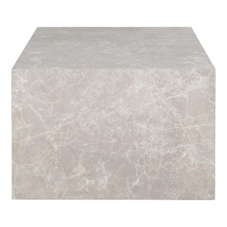 Stolik kawowy bryła Prague 60x80x40cm szary marmur House Nordic