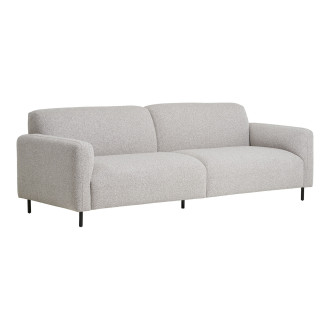 Sofa tapicerowana na nóżkach Salvador 228cm jasny szary House Nordic