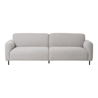 Sofa tapicerowana na nóżkach Salvador 228cm jasny szary House Nordic