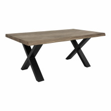 Stolik kawowy drewniany Toulon 70x120cm dąb dymiony House Nordic