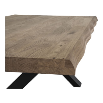Stolik kawowy drewniany Toulon 70x120cm dąb dymiony House Nordic