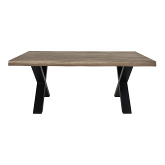 Stolik kawowy drewniany Toulon 70x120cm dąb dymiony House Nordic