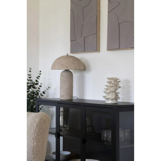 Dekoracja ceramiczna Opieńki 24cm beżowa House Nordic