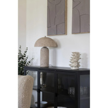 Dekoracja ceramiczna Opieńki 24cm beżowa House Nordic