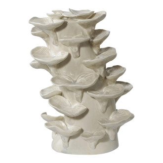 Dekoracja ceramiczna Opieńki 24cm beżowa House Nordic