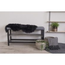 Sztuczne futerko czarne 50x85cm House Nordic