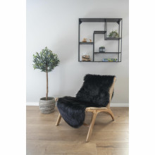 Sztuczne futerko czarne 60x180cm House Nordic
