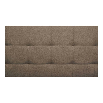 Sofa rozkładana pikowana na nóżkach Milton 204cm brązowy / czarne nogi House Nordic