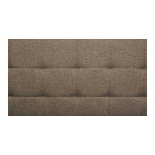 Sofa rozkładana pikowana na nóżkach Milton 204cm brązowy / czarne nogi House Nordic