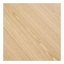 Stół owalny fornirowany na ryflowanych kolumnowych nogach Solva 100x220cm jesion / piaskowy House Nordic