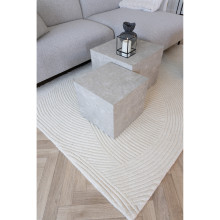 Dywan prostokąt - japandi Pune 200x300cm ivory House Nordic