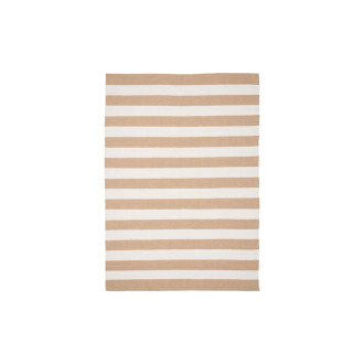 Dywan boho dwukolorowy Pina 140x200cm beżowo-biały House Nordic