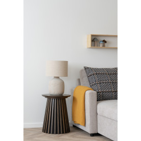 Koc bawełniany / pled Santos 130x170cm ochra House Nordic 2