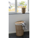 Kosz na pranie pleciony - boho Pomal 42cm H56cm House Nordic