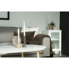 Koc wełniany / pled / narzuta Carmel 130x170cm brązowy House Nordic 2