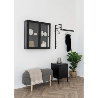 Koc bawełniany / pled / narzuta Bursa 130x180cm taupe House Nordic