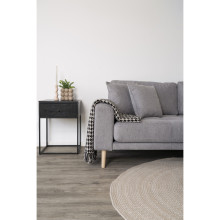 Narzuta / pled Side 130x180cm pepitka czarno-biała House Nordic