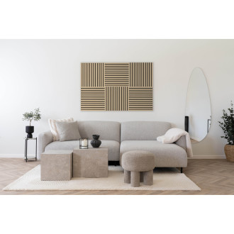Panel akustyczny - dekoracyjny fornirowany 52x52cm drewno naturalne House Nordic
