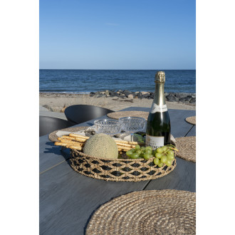 Taca pleciona okrągła  Nerja 38cm House Nordic