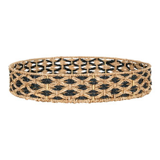 Taca pleciona okrągła  Nerja 38cm House Nordic